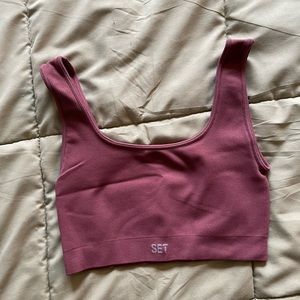Set Active SculptFlex Ribbed Bra
